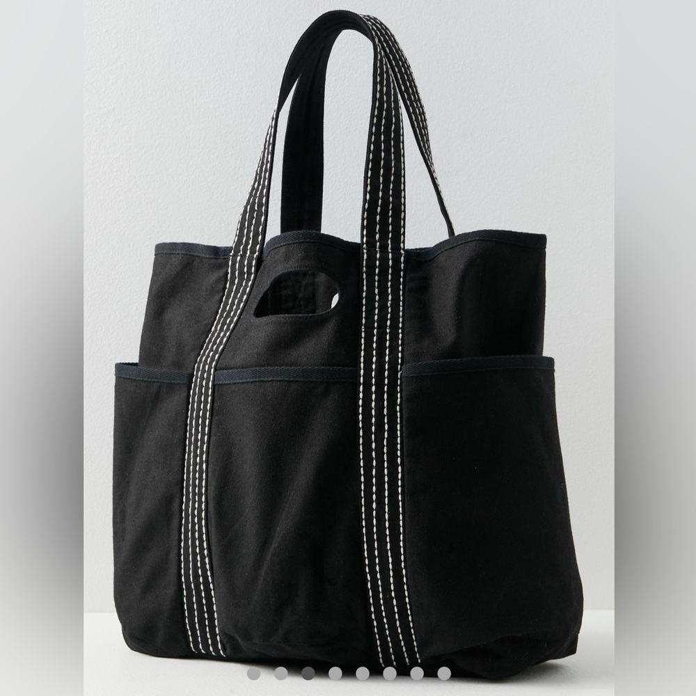 Free People Caravan Canvas Tote